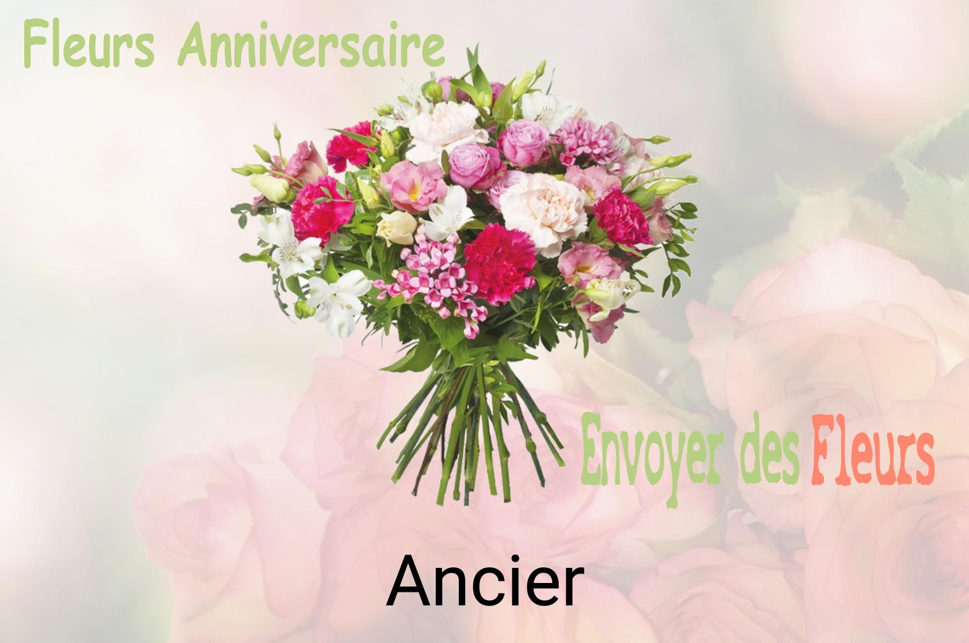 Bouquet de fleurs d’anniversaire livré à Ancier